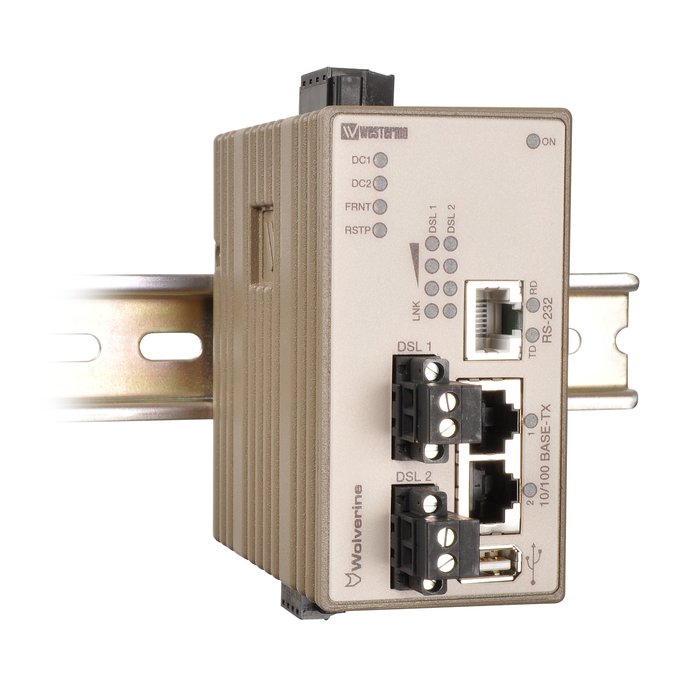 Un estensore di linea Ethernet offre connessioni di rete ad alta velocità sul cablaggio esistente